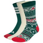 adidas - Christmas Graphic Crew Sock 3 Pair Pack - Multifunktionssocken 37-39 bu
