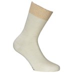 Alpacasocks&Co - Women's Alpaca Sparkle Crew - Multifunktionssocken 39-42 beige