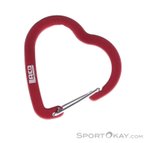 LACD Heart FS Materialkarabiner-Rot-One Size