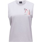 Peak Performance Explore Graphic SL Top Damen  Tanktops weiss Größe L Trekking