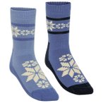 Kari Traa - Women's Rusa Sock 2-Pack - Wintersocken 39-41 blau