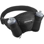 Salomon Cross 2 Bottles Trinkgürtel  Hüfttaschen schwarz Größe ONE SIZE Trek