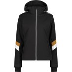 CMP Damen Jacke WOMAN JACKET ZIP HOOD, Größe 44 in Schwarz