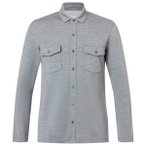 super.natural - Adventure Shirt - Merinoshirt Gr M grau