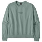 Patagonia - Women's 95 Oval Logo Daily Crew - Pullover Gr XL türkis