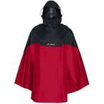 Vaude Covero II Poncho Herren  Regenjacke rot Größe XL Trekking  Winddicht Was