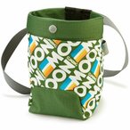 Moon Climbing Trad Chalk Bag, retro stripe green