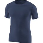 LÖFFLER Herren Unterhemd M SHIRT S/S MERINO LIGHT, Größe 54 in Blau