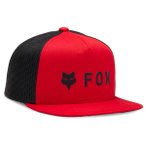 FOX Racing - Kid's Absolute Snapback Mesh Hat - Cap Gr One Size rot