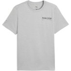 PUMA Herren Shirt M CLOUDSPUN BRANDED TEE, Größe L in Silber