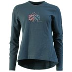 Zimtstern EcoFlowz LS Trikot Damen  Radtrikots blau Größe XS Mountainbike | Li