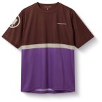 Endura - Singletrack Core T-Shirt II - Radtrikot Gr L braun/lila