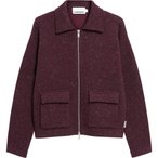 Armedangels Dorotheaa Tweed  Damen  Freizeitjacke, Parkas lila Größe L Lifesty