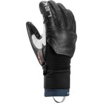 LEKI Herren Fingerhandschuhe He/Uni HS Hevon Pro 3D, Größe 8 in Schwarz