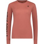 Mons Royale Damen Yotei Merino Classic Longsleeve (Größe S, braun)