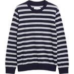 Armedangels Loukaa Fine Stripes  Herren  Pullover blau Größe S Lifestyle  Haut