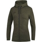 JAKO Damen Kapuzenjacke Premium Basics, Größe 34 in Grün