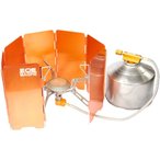 EOE - Eifel Outdoor Equipment Magpie Windschutz  Campingkocher Zubehör silber G