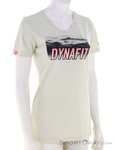 Dynafit Transalper Graphic Damen Funktionsshirt-Beige-XS