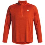 UNDER ARMOUR Herren Sweatshirt UA TECH TEXTURED 1/2 ZIP, Größe S in Rot
