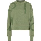 Super.Natural Damen Capital Logo Krissini Pullover (Größe L, gruen)