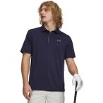 UNDER ARMOUR Herren Kurzarm Tech Polo, Größe S in Blau