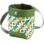 Moon Climbing Sport Chalk Bag, retro stripe green