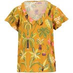Blutsgeschwister Feed The Birds  Damen  T-Shirts gelb Größe S Lifestyle  Atmun