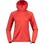 Bergans Rabot Merino Tech   Damen  Wanderjacke orange Größe S Trekking  Elasti