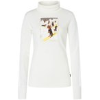 Super.Natural Dachshund Roll Neck  Damen  Longsleeves Merino weiss Größe S Tre