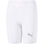 PUMA Kinder Tight LIGA Baselayer ShortTight, Größe 128 in Weiß