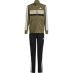 adidas Tiberio 3 Stripes Tracksuit Set Kinder  Overalls weiss Größe 176 Lifest