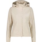 CMP Zip   Damen  Regenjacke beige Größe XL Lifestyle  Wasserabweisend Wasserab