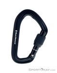 Black Diamond HotForge Screwgate Karabiner-Schwarz-One Size