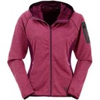 MAUL Damen Schlupfjacke Sonnighorn II Megastrech Fleece, Größe 42 in Rot
