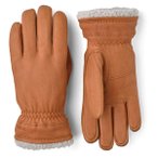 Hestra - Women's Buvika Deerskin - Handschuhe Gr 8 orange/braun
