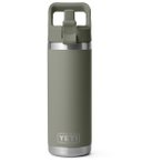 Yeti Coolers - Rambler Bottle C Straw - Isolierflasche Gr 532 ml oliv/grau