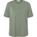 Mandala Halfmoon  Damen  T-Shirts gruen Größe S Yoga | Lifestyle  Hautfreundli