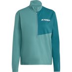 adidas Terrex Multi Climacool Half Zip  Damen  Longsleeves gruen Größe L Trekk