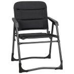 Brunner - Aravel Vanchair - Campingstuhl schwarz/grau