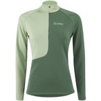 Löffler Tech-Merino  Damen  Longsleeves Merino gruen Größe XL Langlauf Klassi