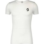 SCOTT Herren Shirt SCO Shirt M's Underwear Carbon SS, Größe M in Weiß