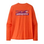 Patagonia Herren Cap Cool Daily Boardshort Logo Langarmshirt L