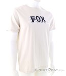 Fox Image Print Bold Standard Herren T-Shirt-Beige-XL