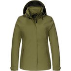 Schöffel Gmund  Damen  Regenjacke oliv Größe XXL Trekking  Wasserdicht Wasser
