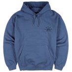 Oxbow - Stoked Fleece Hood - Hoodie Gr L blau