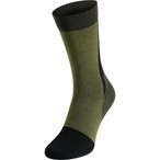 Odlo Performance Wool Hike Crew   Wandersocken oliv Größe 45  Trekking  Hautfr