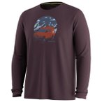 Smartwool - First Chair Pursuit Active Long Sleeve Graphic Tee - Merinolongsleev
