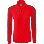 ERIMA Damen Essential Team Tracktop Jacke, Größe 34 in Rot