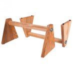 KletterRetter - Holz Parallettes - Trainingsgerät ash